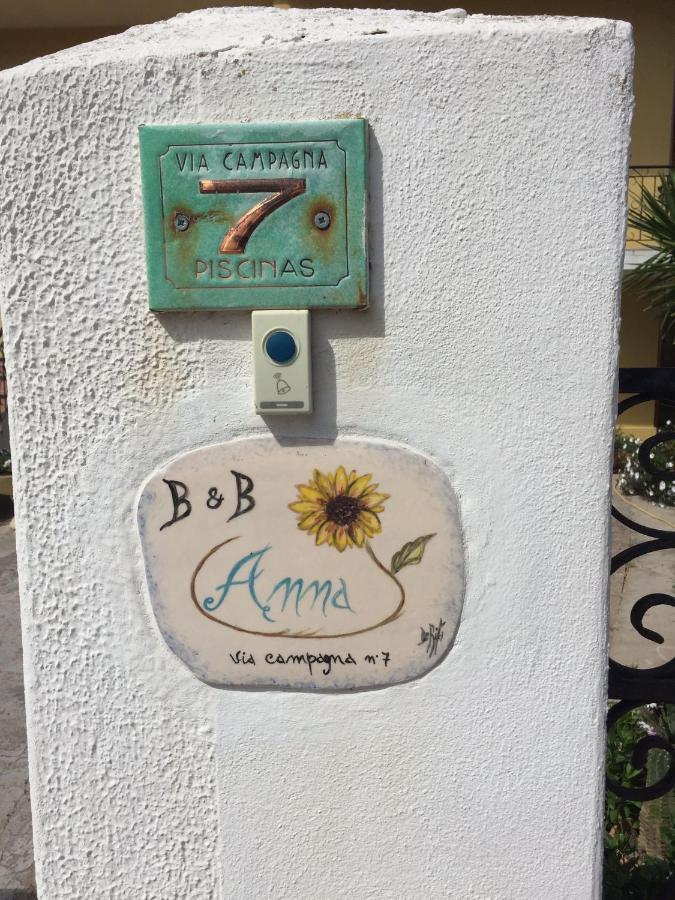 B&B Anna Piscinas Kültér fotó